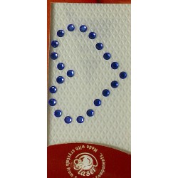 Swarovski tattoo 3mm kristal 3x4cm blauw