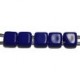 TILA kralen 6x6mm full darkblue 25st.