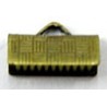 Lintsluiting 13mm oud goudkl. per paar
