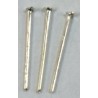 Nietstiften 13mm zilverkleurig 25 st