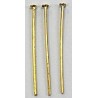 Nietstiften 19mm goudkleurig 50st.