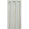 Nietstiften 33mm verzilverd 25 st