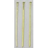 Nietstiften 40mm verguld 25stuks