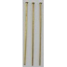 Nietstiften 80mm verguld 10 st