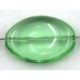 glaskraal 20x14mm plat lichtgroen 5st.