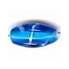 Glaskraal ovaal 17x10 blauw 5st