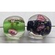 Glaskraal rond 9mm mix 5st