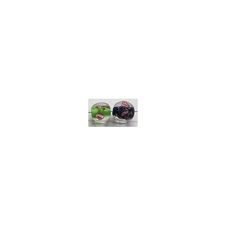 Glaskraal rond 9mm mix 5st