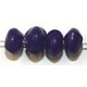 Glaskraal 4x6mm schijf blauw ca 200st.