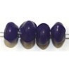 Glaskraal 4x6mm schijf blauw ca 200st.