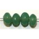 Glaskraal 4x6mm schijf opaalgroen ca 200st.
