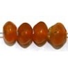 Glaskraal 4x6mm schijf opaaloranje ca 200st.