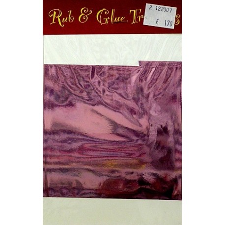 Rub & Glue Metallic roze per vel