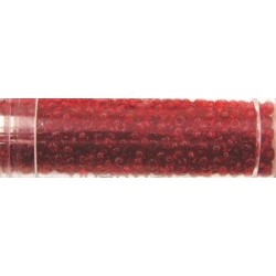 Gutermann rocailles 9/0 wasbaar rood 12 gram