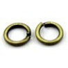 Ringetjes 5mm oud goudkl. 25st
