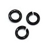 Ringetjes 5mm zwart 25st