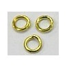 Ringetjes 6mm goudkl. 25st