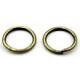 ringetjes 8mm dubbel oudgoudkl. 25st