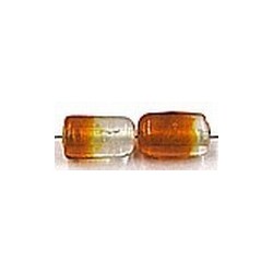 glaskraal 12mm ton oranje/transp 10st UL