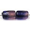 glaskraal 12mm ton d.blauw/lichtrose 10st