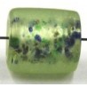 silverfoil gespikkeld 12x9mm groen 5st. UL