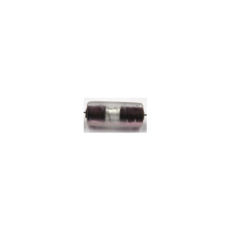 ton silverfoil band 19x9mm paars 5st.