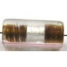 ton silverfoil band 19x9mm bruin 5st. UL