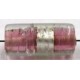 ton silverfoil band 19x9mm rose 5st.