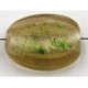 schijf silverfoil 27x23mm zachtrose/groen 1st