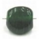 glaskraal beukenoot 12x12mm groen 5st