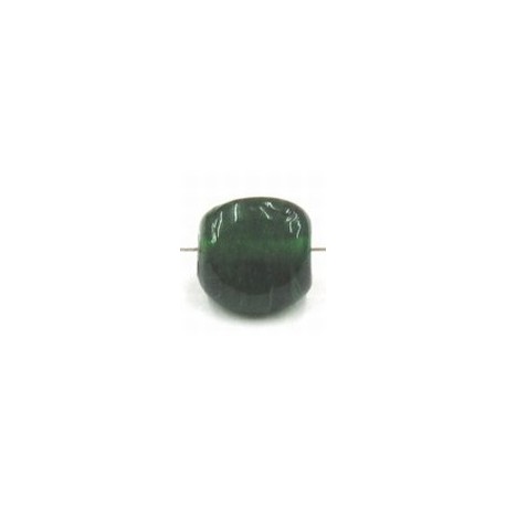 glaskraal beukenoot 12x12mm groen 5st