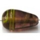 glaskr. druppel 22x12mm amethyst/streep p.st