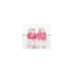 glaskr. 5x6mm tr. cerise kern 100st