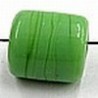 glaskraal 9x8mm groen 10st.