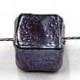glaskraal blokje 6x6mm d.rood gelusterd 50st