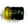 Glaskraal ton 12mm groen/d.geel 10st UL