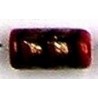Glaskraal ton 21mm rood/goud p.st