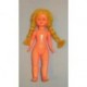 Pop 15 cm met blonde vlechten