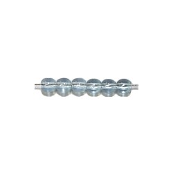 Glaskraal 4mm rond transp. alexandriet100st.