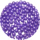 Glaskraal 3mm rond satin paars100st.