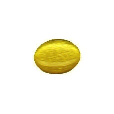 glascabochon18x13mm goudgeel 5 stuks