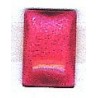 glascabochon 16x11mm fuchsia 5 stuks