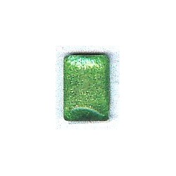 glascabochon 16x11mm groen 5 stuks