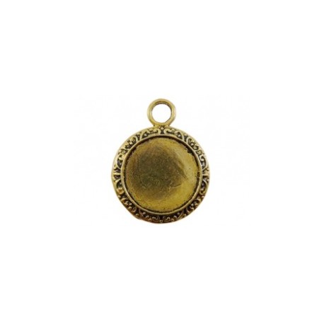 Hanger oud goudkl. voor 20mm steen p.st.