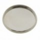 Kastje voor 18mm cabochon zilverkl. 4st.