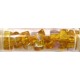 Gutermann blokje 8mm bruin AB ca 16st