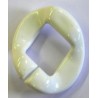 kunststof ring 40mm wit per stuk