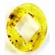 kunststof ring 40mm amber gevlekt per stuk