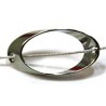 Metalen open ring m.rijggat 16x9mm 5 stuks
