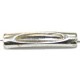 metalen buis 23x4mm gebogen m.opening p.p.